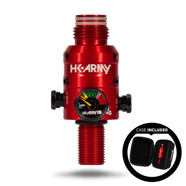AeroLite Pro Regulator + Case - Ajustable - Red